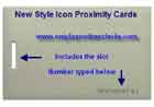 Proximity cards