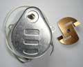 Lathem motor and spring
