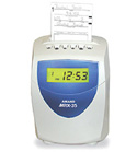 self-totaling time clock