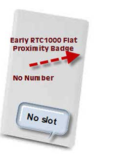 Early RTC1000-SB100 Proximity Badge