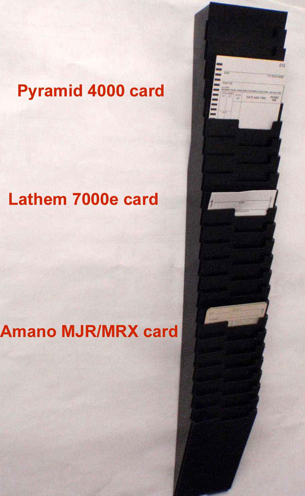 time card rack