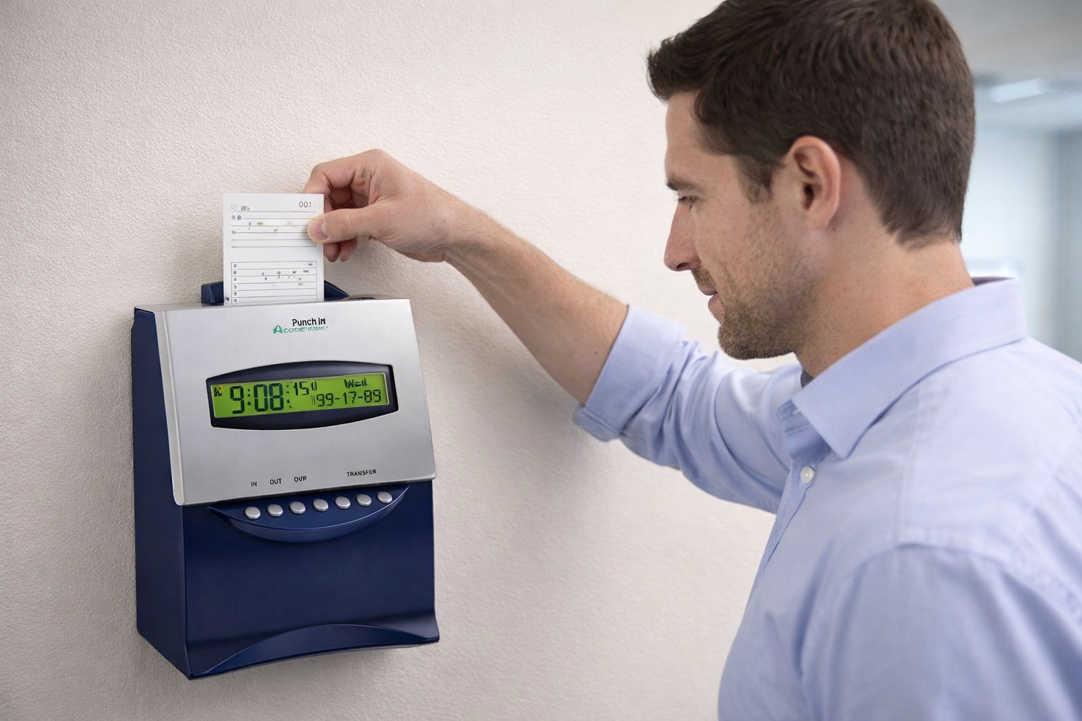 Employee Time Clocks - ES1010 Time Cards for Acroprint ES1000 Acroprint ...