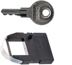 Pyramid ribbon and key